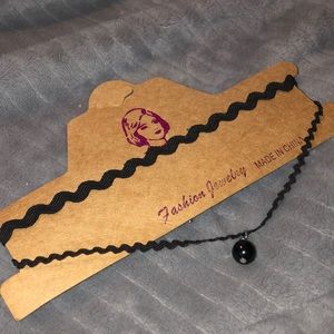 Black choker